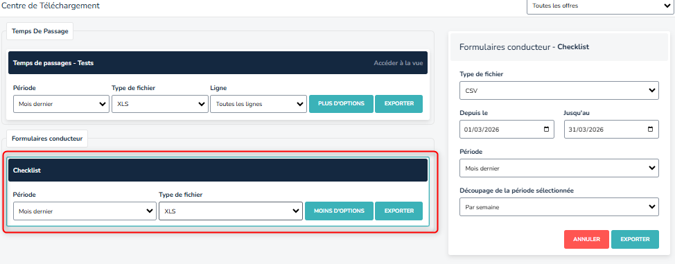 restitution checklist